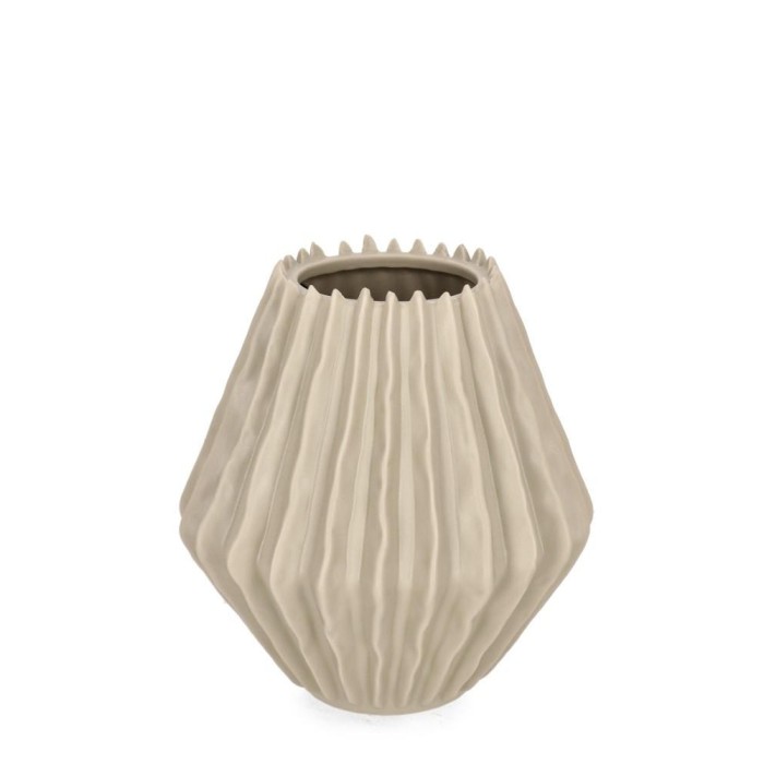 VASO ELDAR BASSO CR BEIGE D18,5X20H